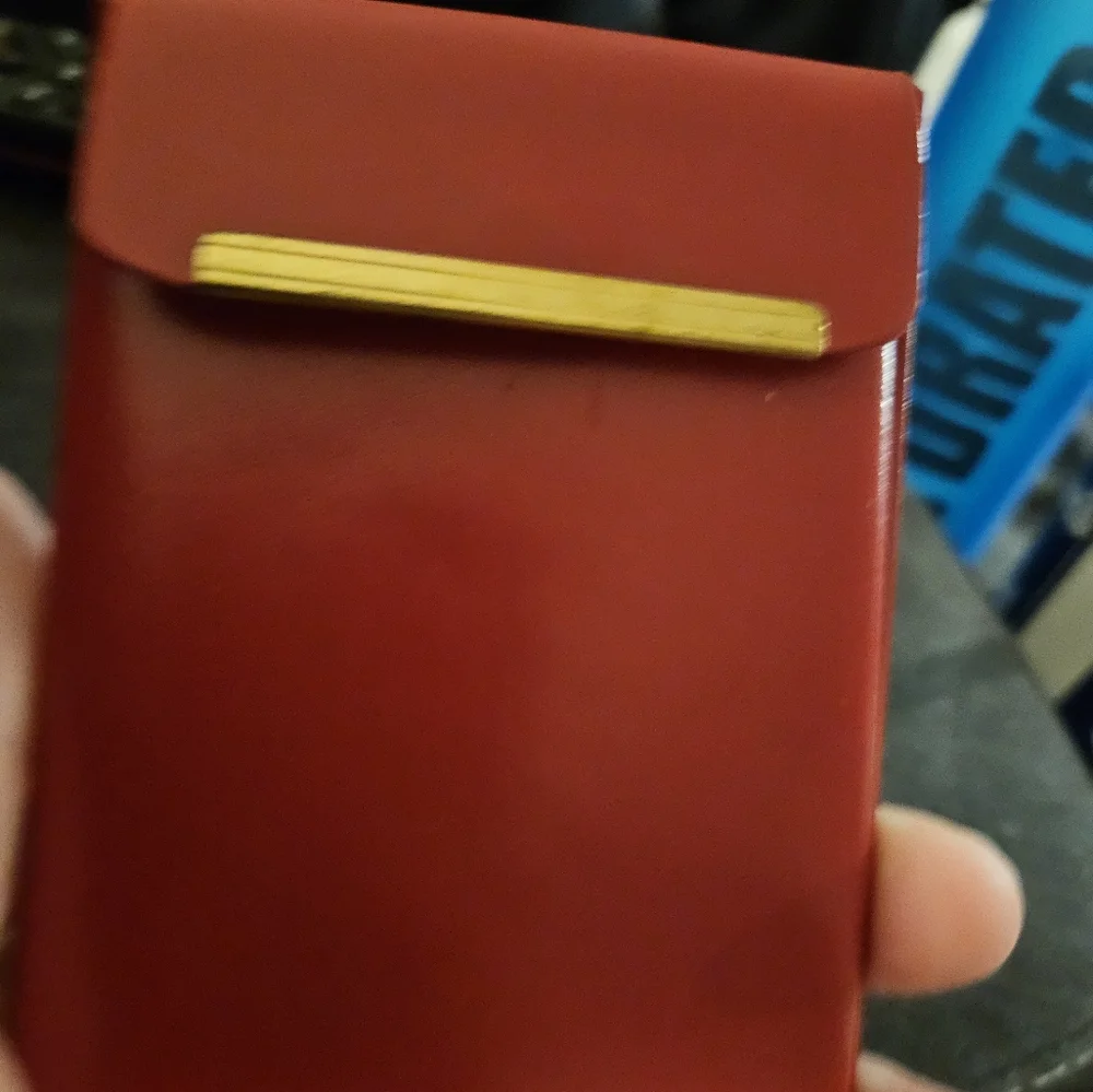 Rare Red Vinatge Amity Billfold - Picture 3 of 12